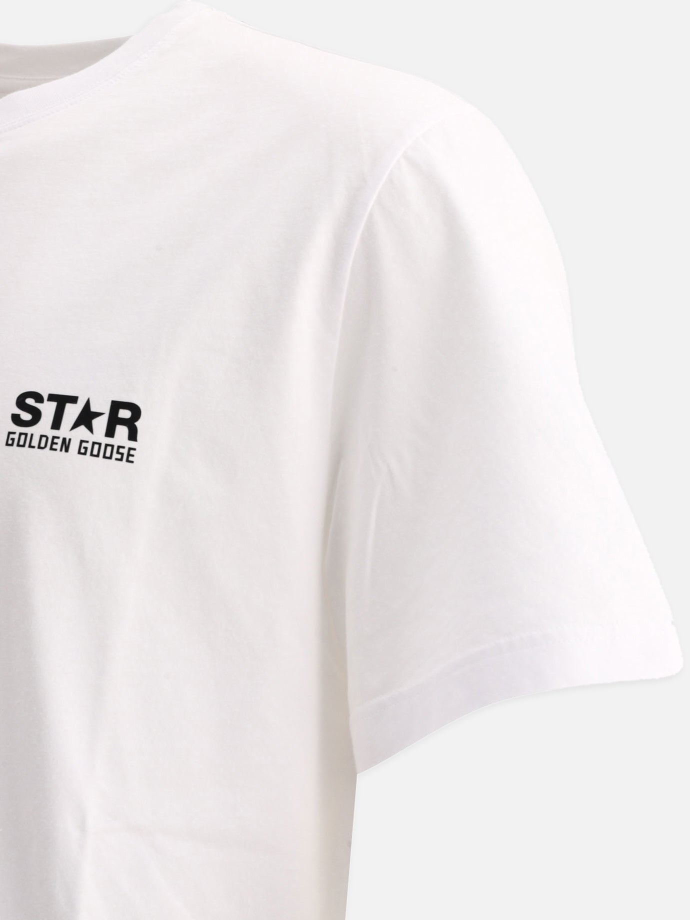 Crewneck t-shirts 100% cotton  White - Golden Goose Men | PDP | VIETTI Online Store | thumbnail_4