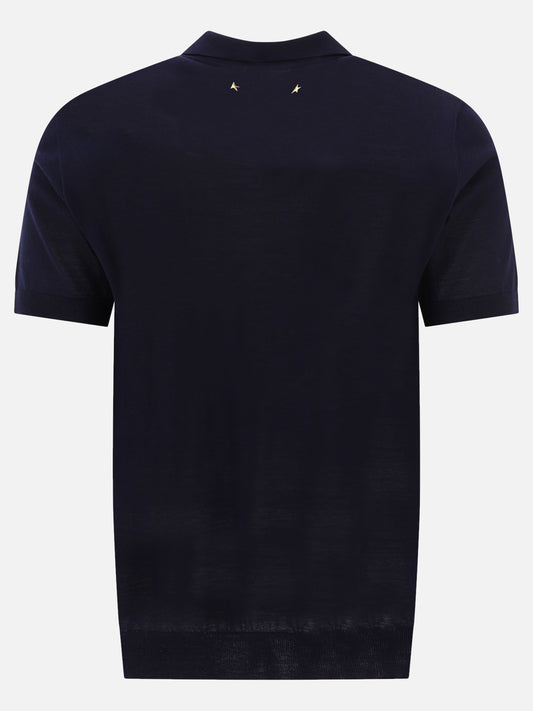 Polo shirts with buttons Solid colour  Blue - Golden Goose Men | PLP | VIETTI Online Store | 2
