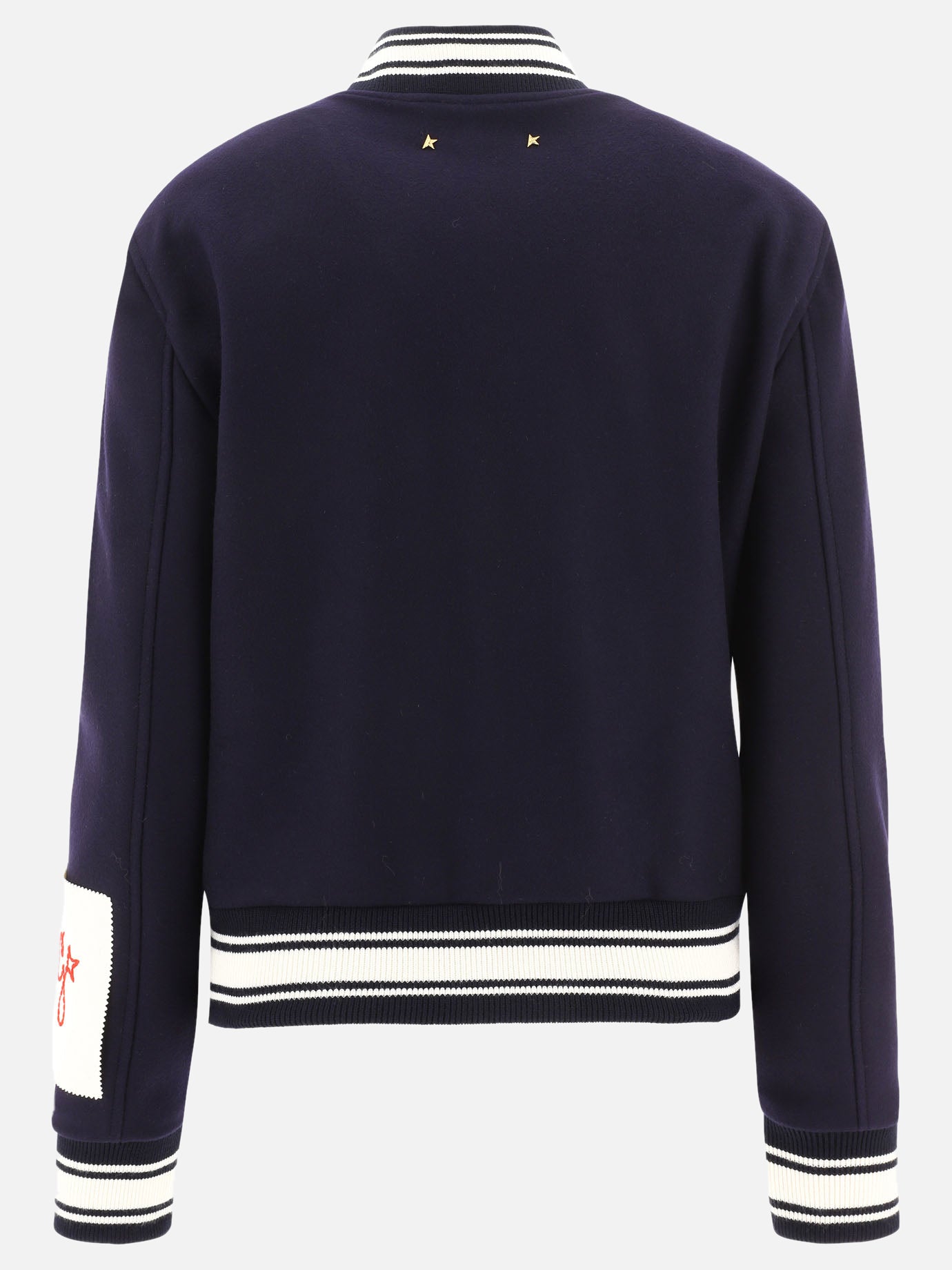Bomber jackets 72% wool 28% polyamide  Blue - Golden Goose Women | PDP | VIETTI Online Store | Zoom-Modal_2
