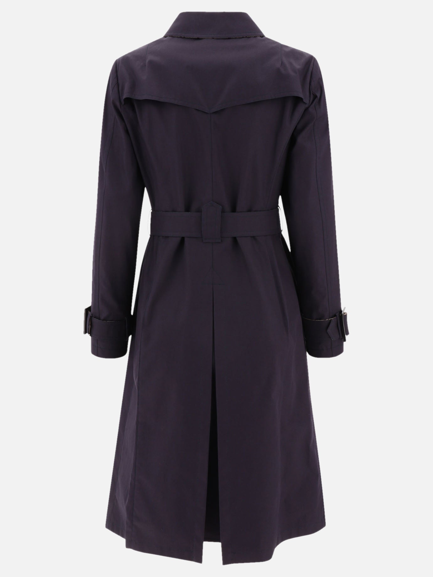 Raincoats & Trench coats 100% cotton  Blue - Herno Women | PDP | VIETTI Online Store | thumbnail_2