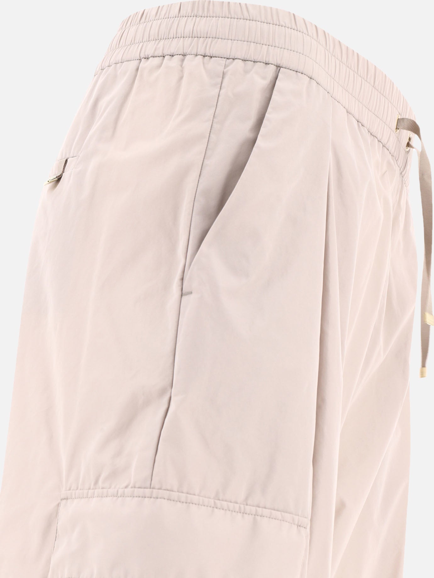 Techno taffeta cargo trousers