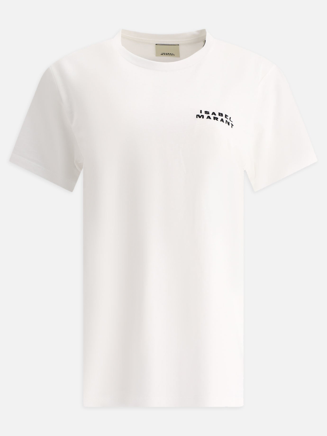 Crewneck t-shirts Solid colour  White - Isabel Marant Women | PDP | VIETTI Online Store | Zoom-Modal

