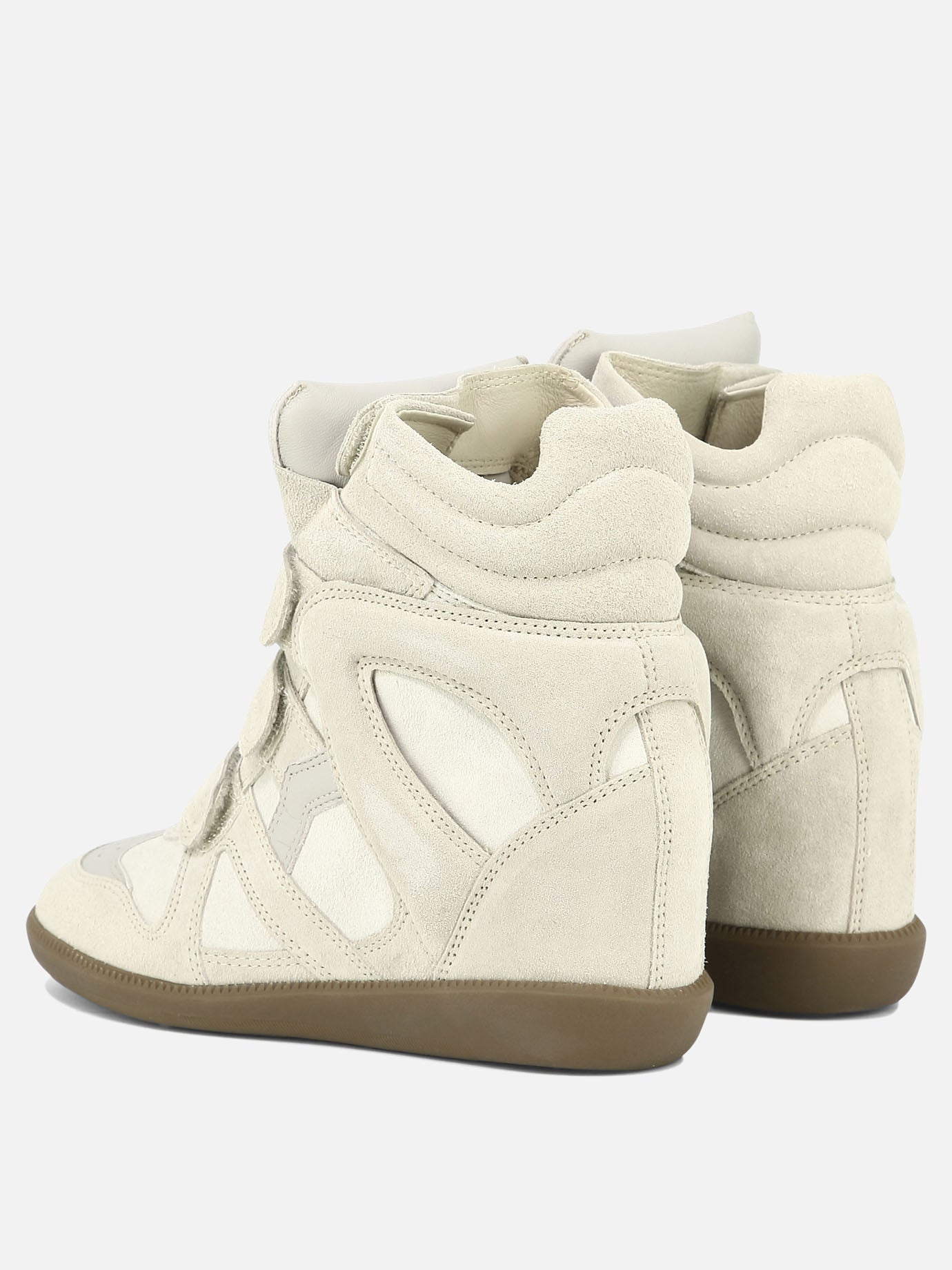 High top sneakers 100% leather - 100% rubber  Beige - Isabel Marant Women | PDP | VIETTI Online Store | thumbnail_4