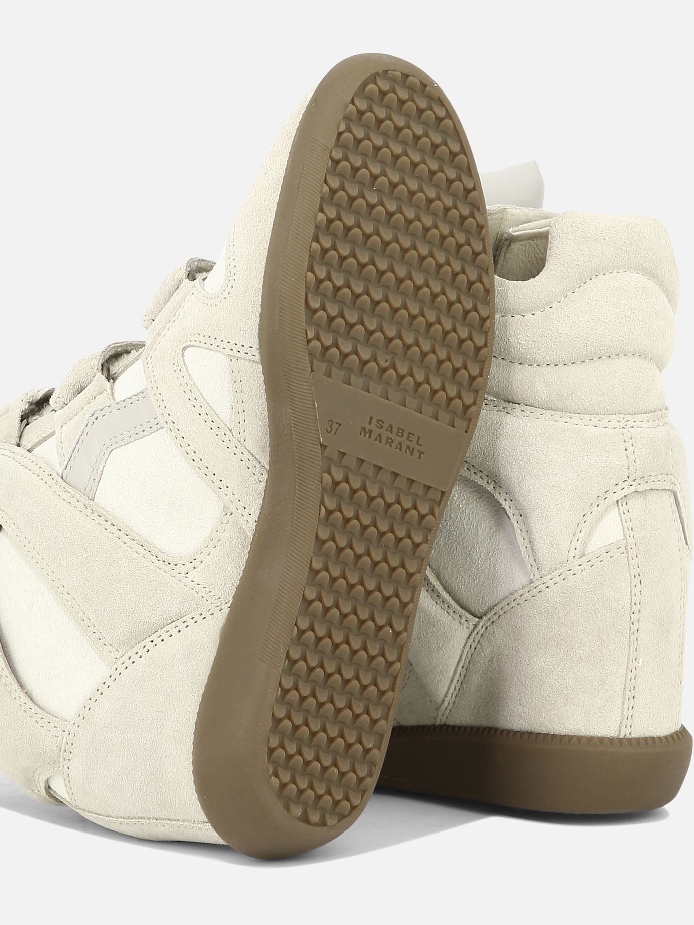High top sneakers 100% leather - 100% rubber  Beige - Isabel Marant Women | PDP | VIETTI Online Store | Zoom-Modal_5

