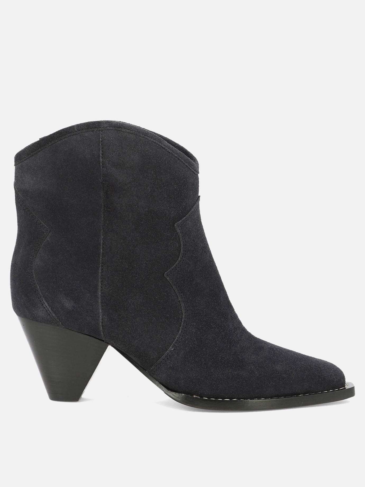 Cowboy 100% suede - 100% rubber  Black - Isabel Marant Women | PDP | VIETTI Online Store | Zoom-Modal

