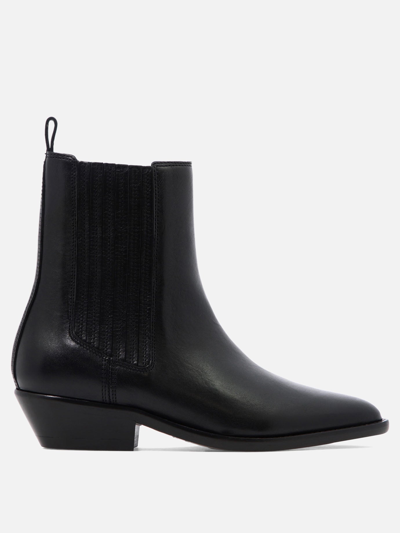 Cowboy 100% calf leather - 100% leather  Black - Isabel Marant Women | PDP | VIETTI Online Store | thumbnail