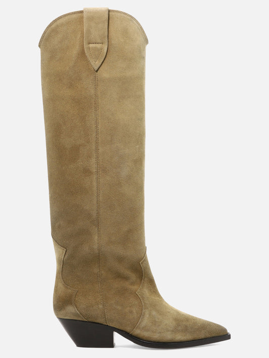 Cowboy 100% suede - 100% leather  Beige - Isabel Marant Women | PLP | VIETTI Online Store 
