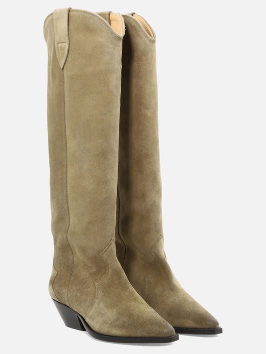 Cowboy 100% suede - 100% leather  Beige - Isabel Marant Women | PLP | VIETTI Online Store | 2
