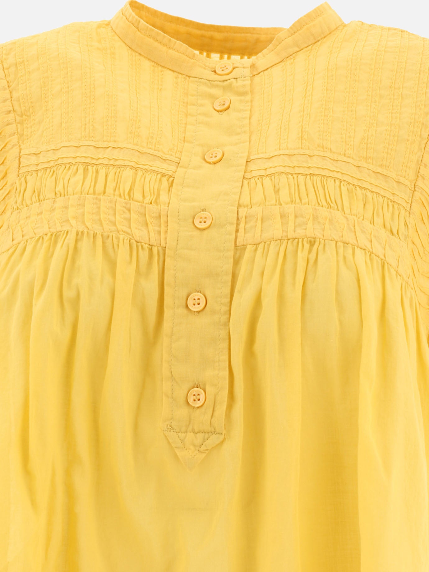 Blouses 100% organic cotton  Yellow - Marant Étoile Women | PDP | VIETTI Online Store | Zoom-Modal_3
