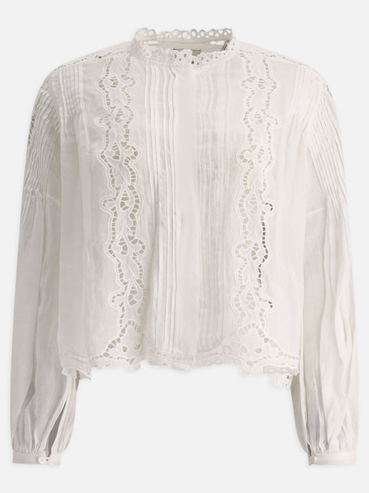 Blouses 100% ramie  White - Isabel Marant Women | PLP | VIETTI Online Store 
