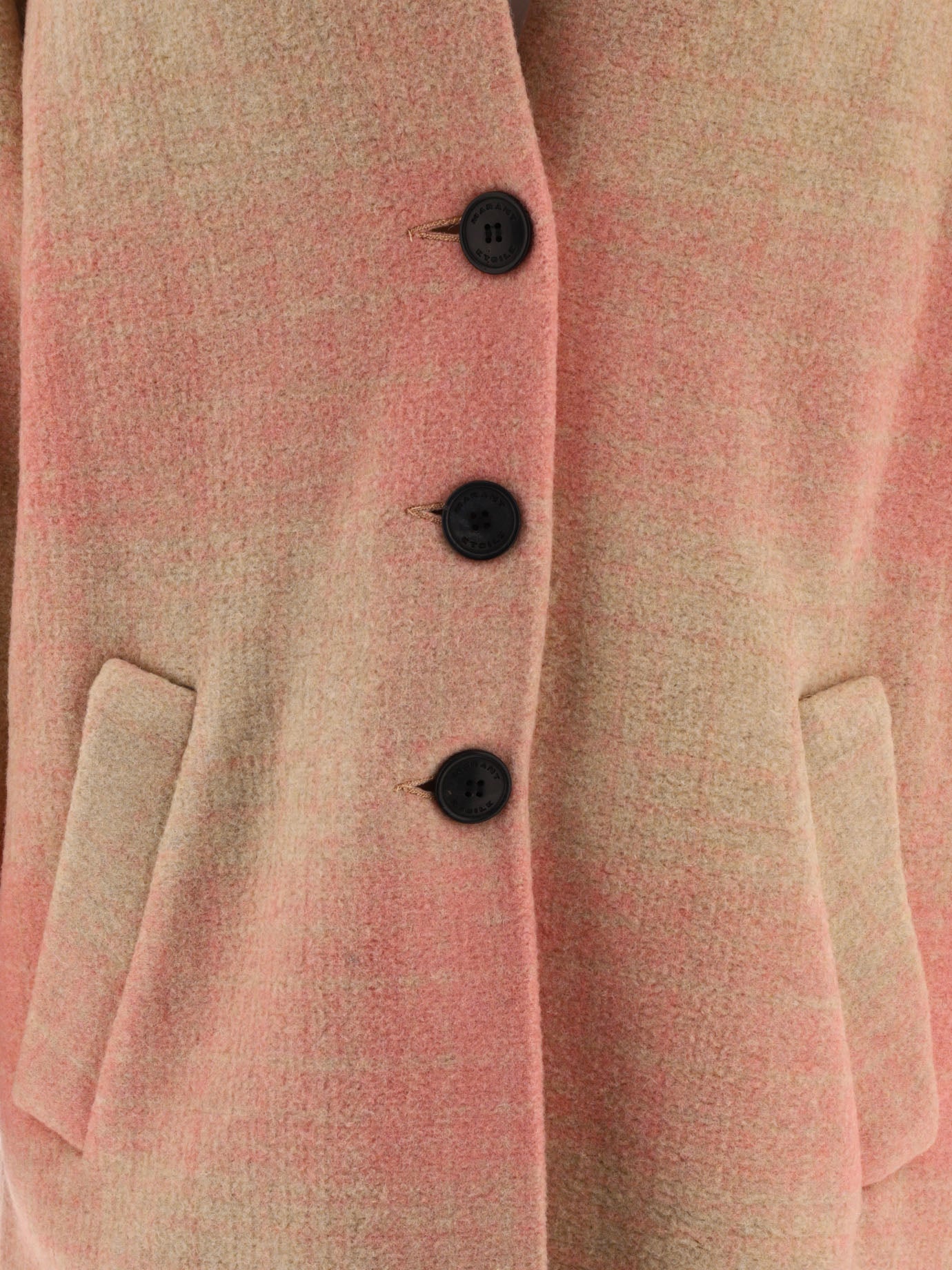 Long coats Check  Pink - Marant Étoile Women | PDP | VIETTI Online Store | Zoom-Modal_3
