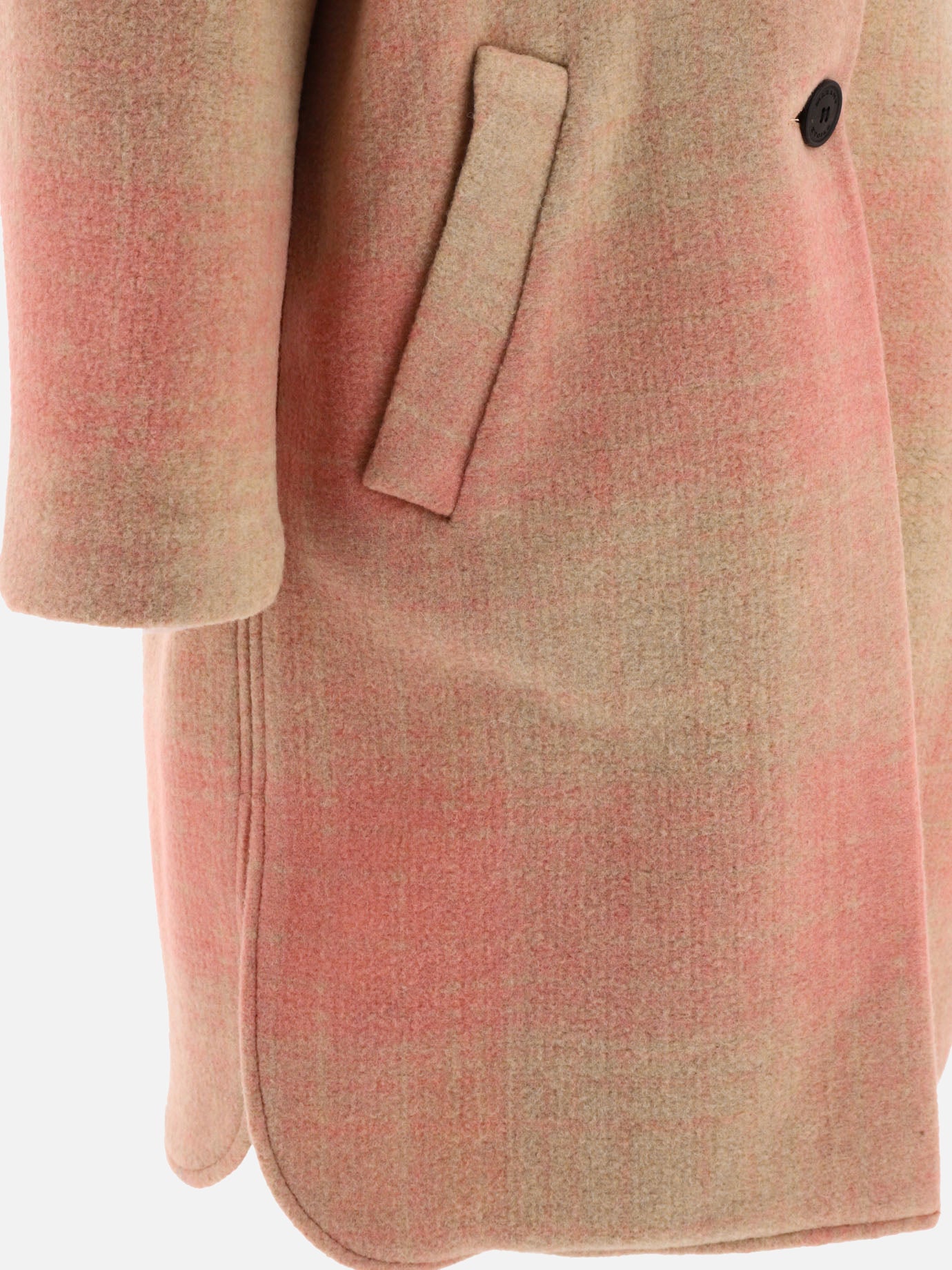 Long coats Check  Pink - Marant Étoile Women | PDP | VIETTI Online Store | thumbnail_4