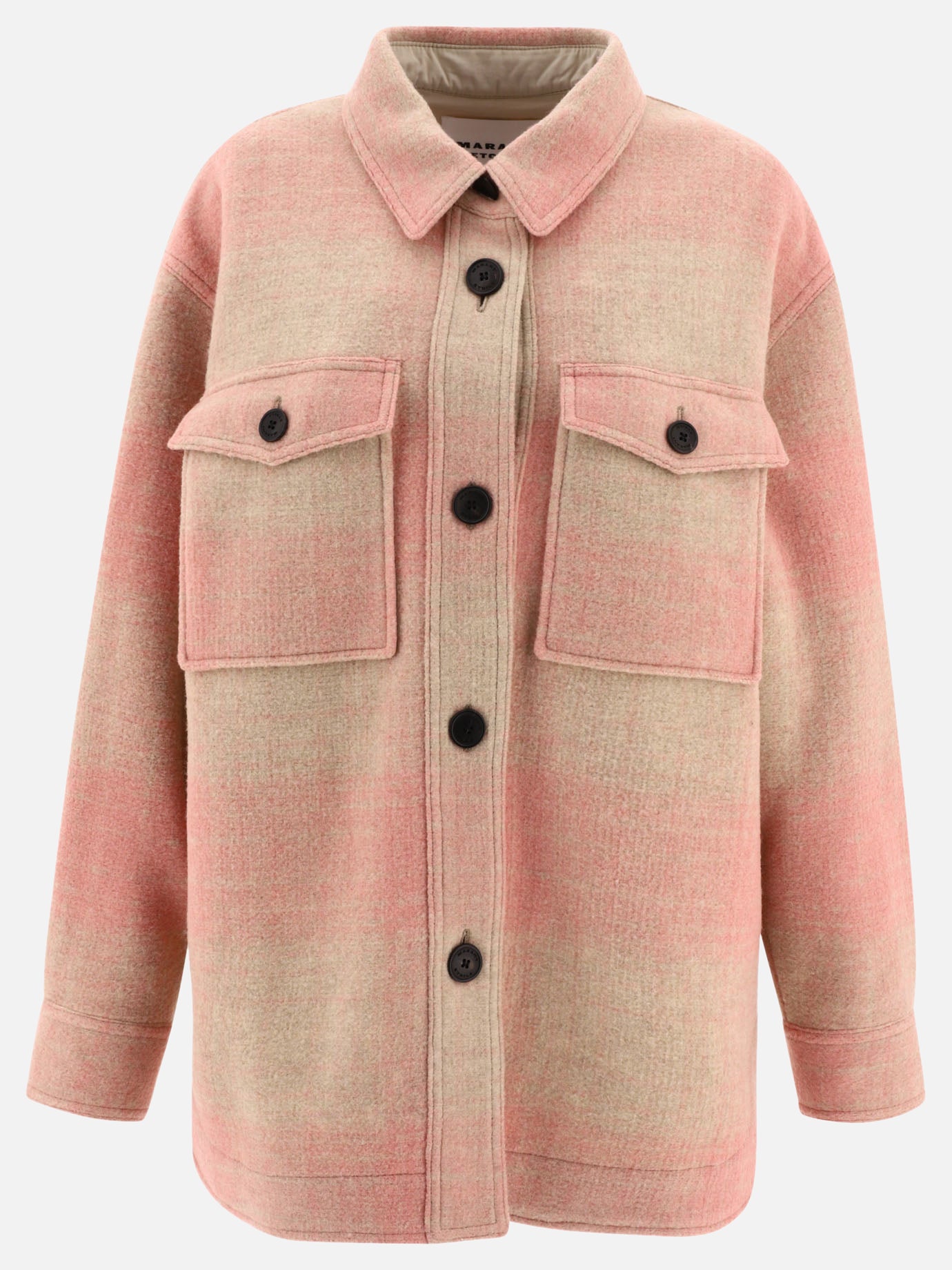 Overshirt jackets 24PMA0020FA  Pink - Marant Étoile Women | PDP | VIETTI Online Store | thumbnail