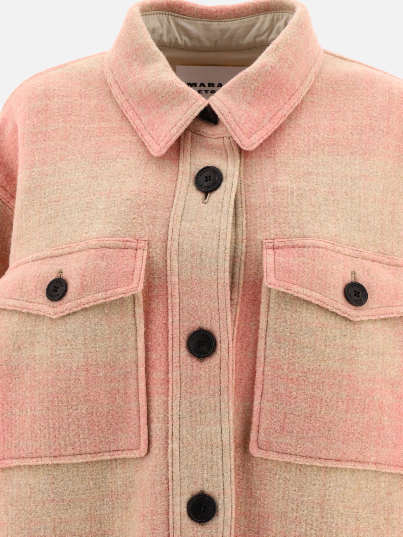 Overshirt jackets 24PMA0020FA  Pink - Marant Étoile Women | PDP | VIETTI Online Store | Zoom-Modal_3
