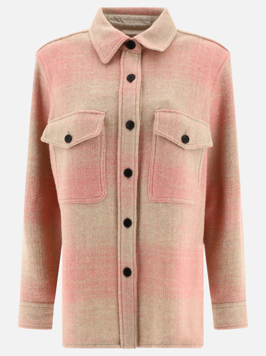 Overshirt jackets 24PMA0023FC  Pink - Marant Étoile Women | PLP | VIETTI Online Store 
