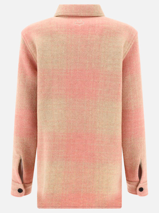 Overshirt jackets 24PMA0023FC  Pink - Marant Étoile Women | PLP | VIETTI Online Store | 2
