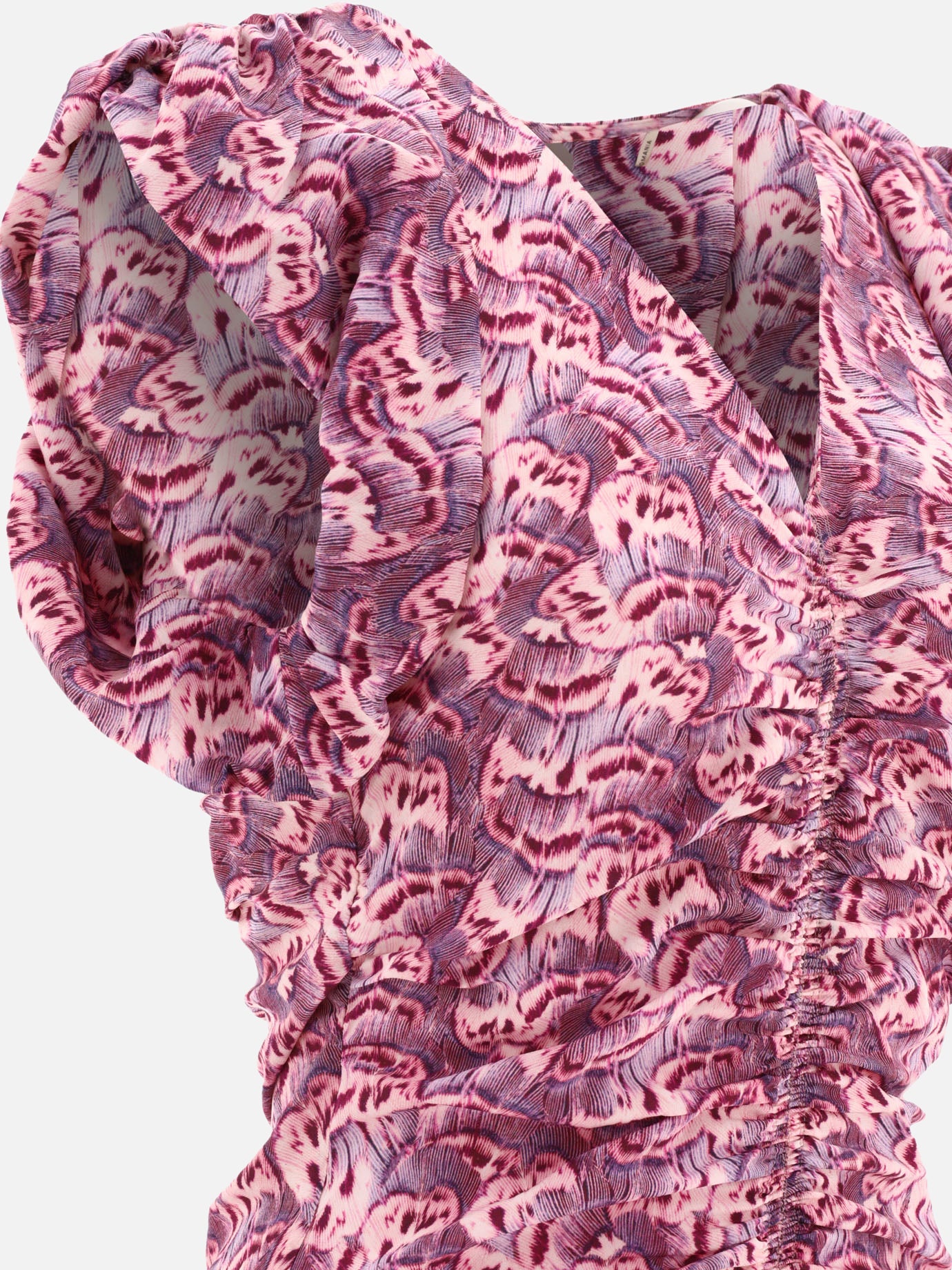 Midi dresses 24PRO0227FA  Purple - Isabel Marant Women | PDP | VIETTI Online Store | thumbnail_4