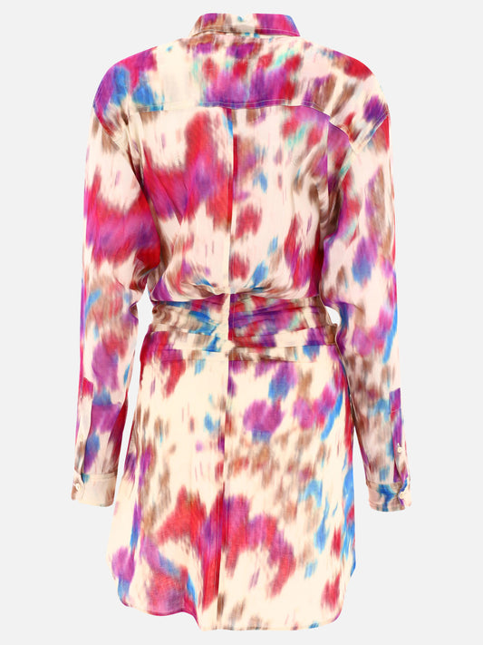 Mini dresses 100% cotton  Fuchsia - Marant Étoile Women | PLP | VIETTI Online Store | 2
