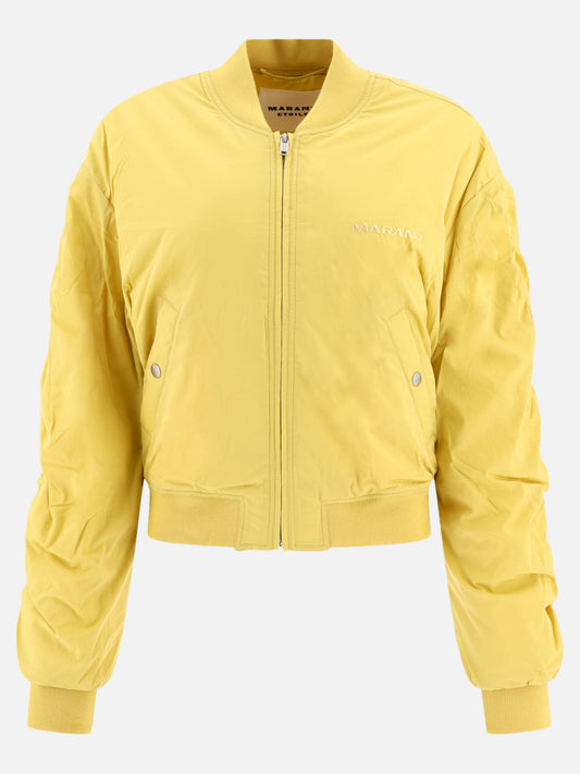 Bomber jackets 24PVE0252FA  Yellow - Marant Étoile Women | PLP | VIETTI Online Store 
