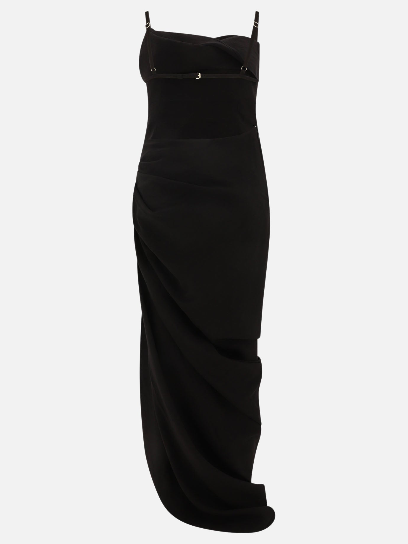 Long dresses 211DR001  Black - Jacquemus Women | PDP | VIETTI Online Store | thumbnail_2