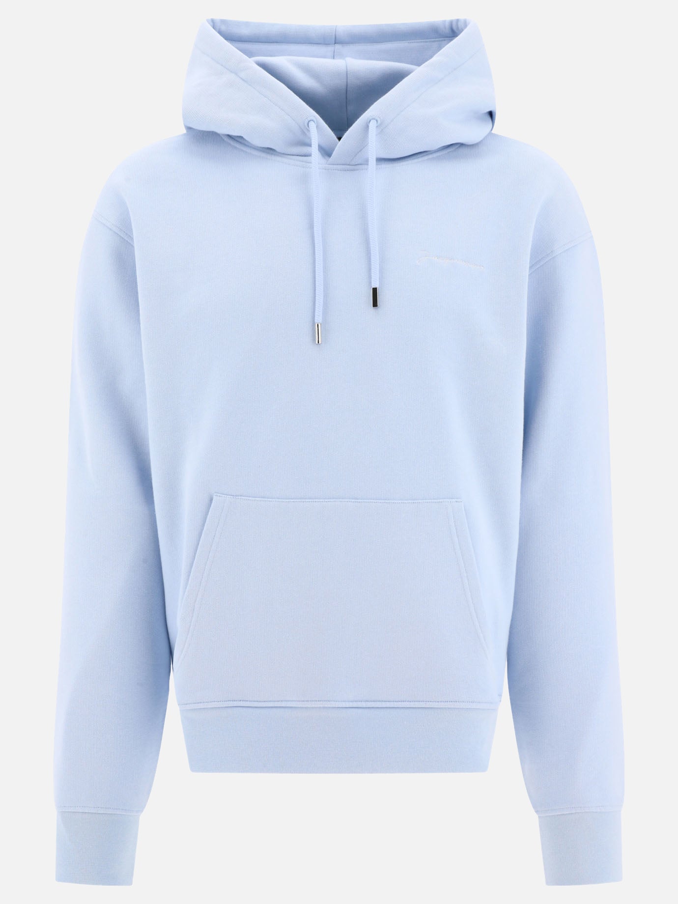 Hoodies Solid colour  Light blue - Jacquemus Men | PDP | VIETTI Online Store | thumbnail