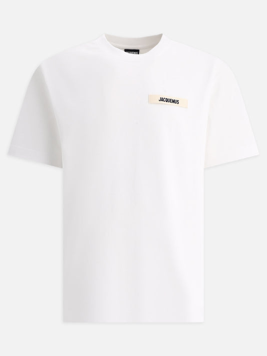 Crewneck t-shirts 100% cotton  White - Jacquemus Men | PLP | VIETTI Online Store 
