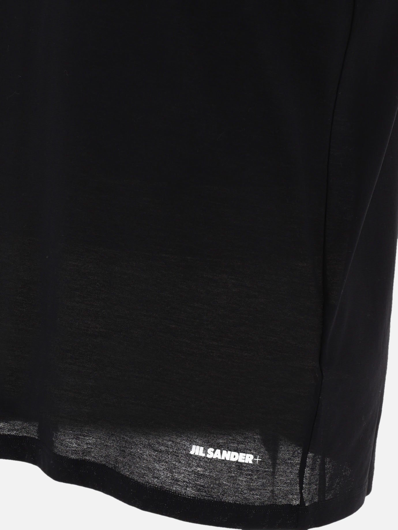 Crewneck t-shirts 100% cotton  Black - Jil Sander Men | PDP | VIETTI Online Store | Zoom-Modal_4
