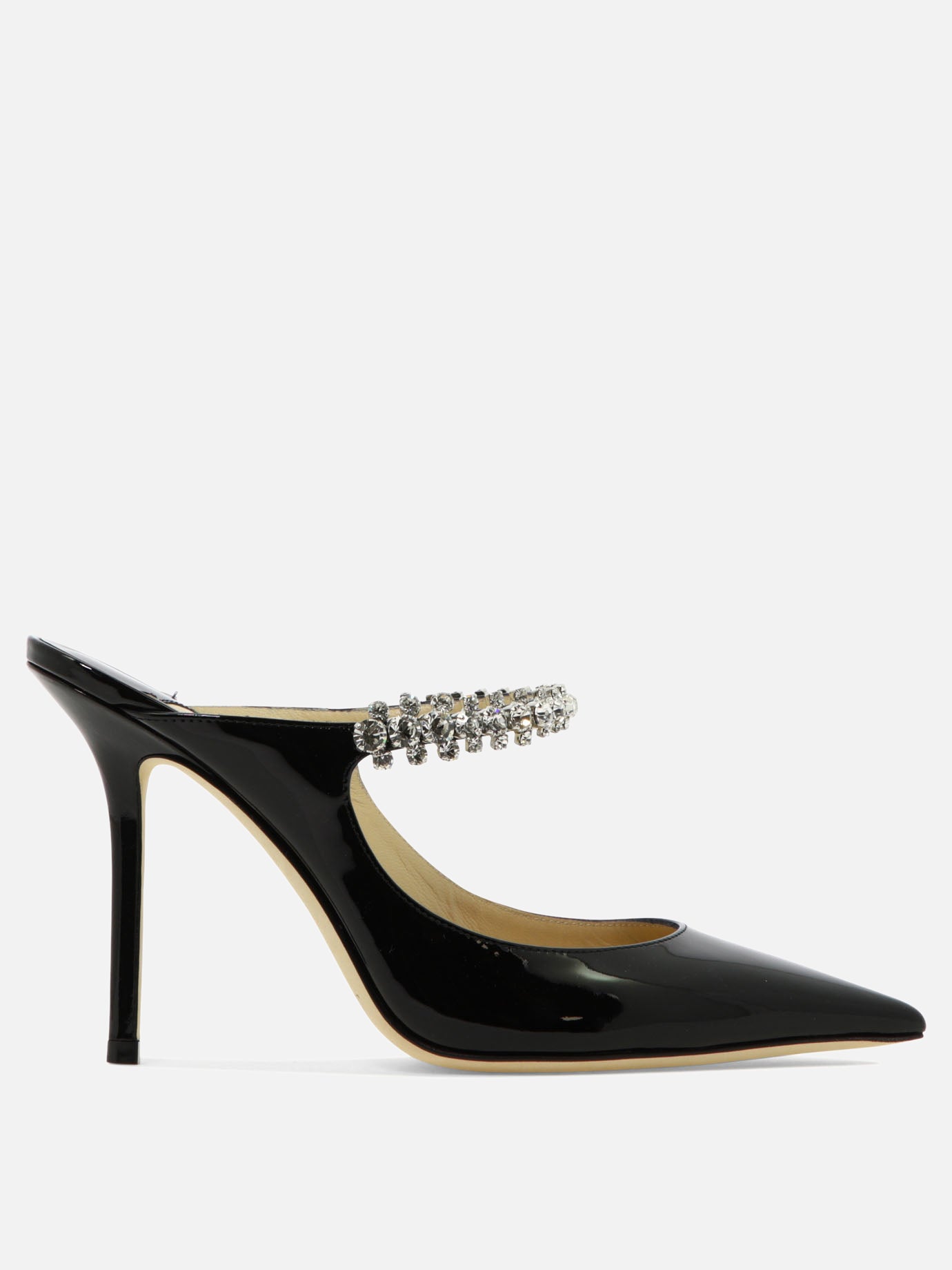 Mules 100% leather - 100% leather  Black - Jimmy Choo Women | PDP | VIETTI Online Store | Zoom-Modal
