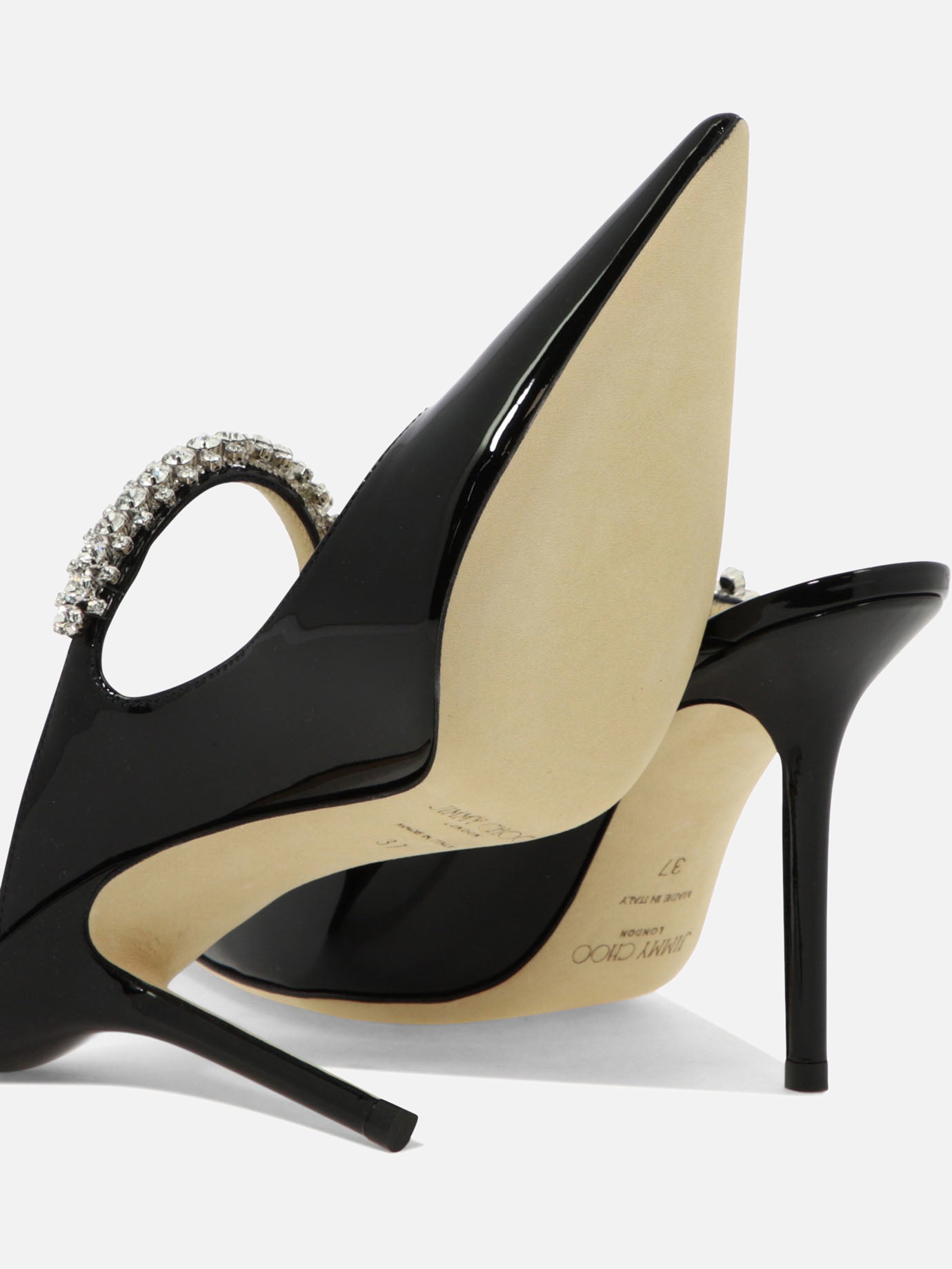 Mules 100% leather - 100% leather  Black - Jimmy Choo Women | PDP | VIETTI Online Store | thumbnail_5