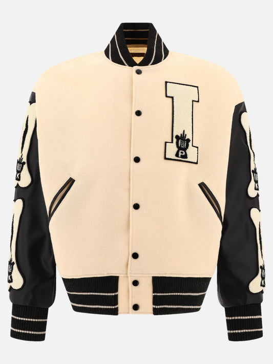 "I-Five" varsity bomber jacket