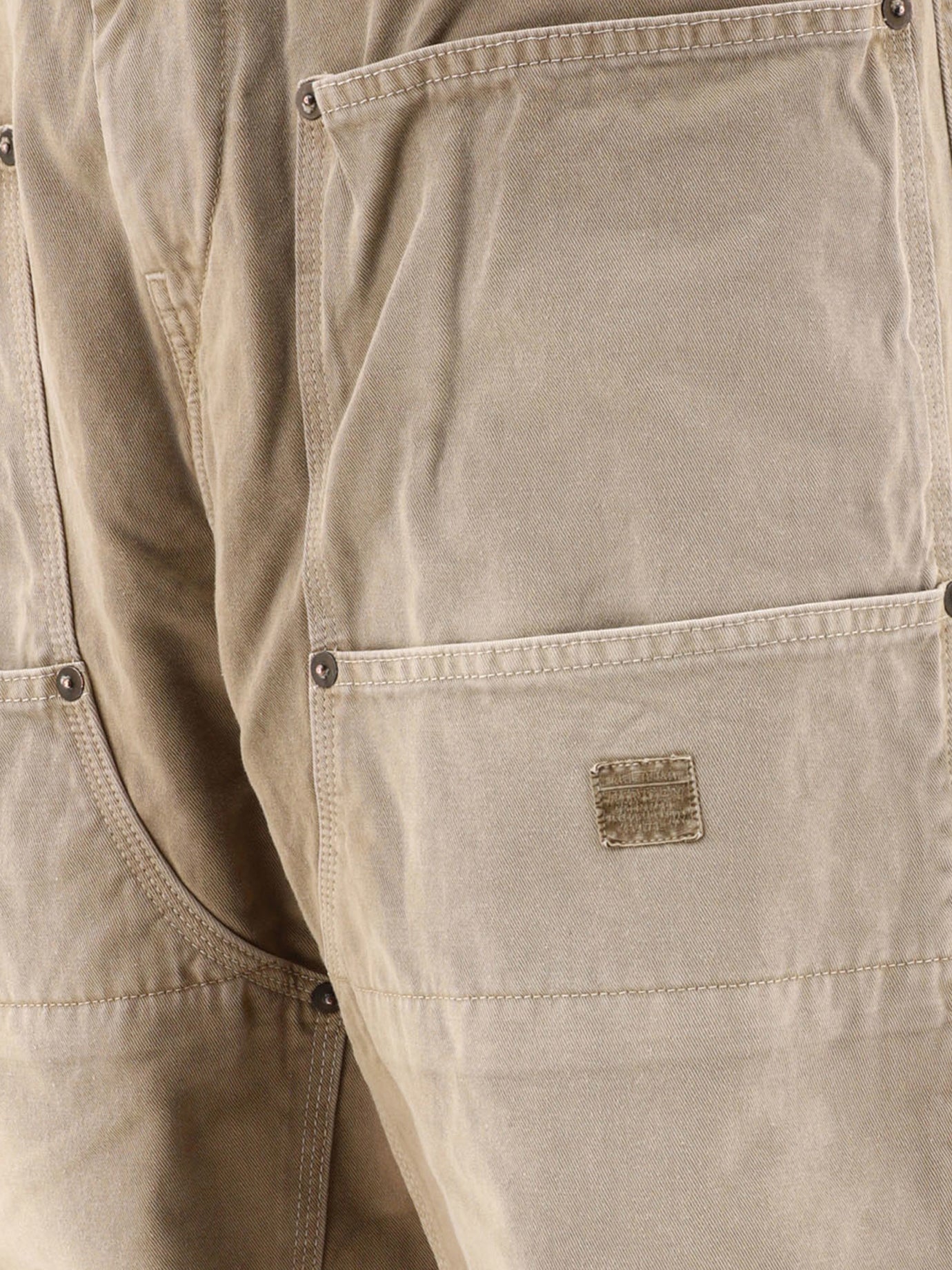 KAPITAL "Katsuragi" trousers Beige