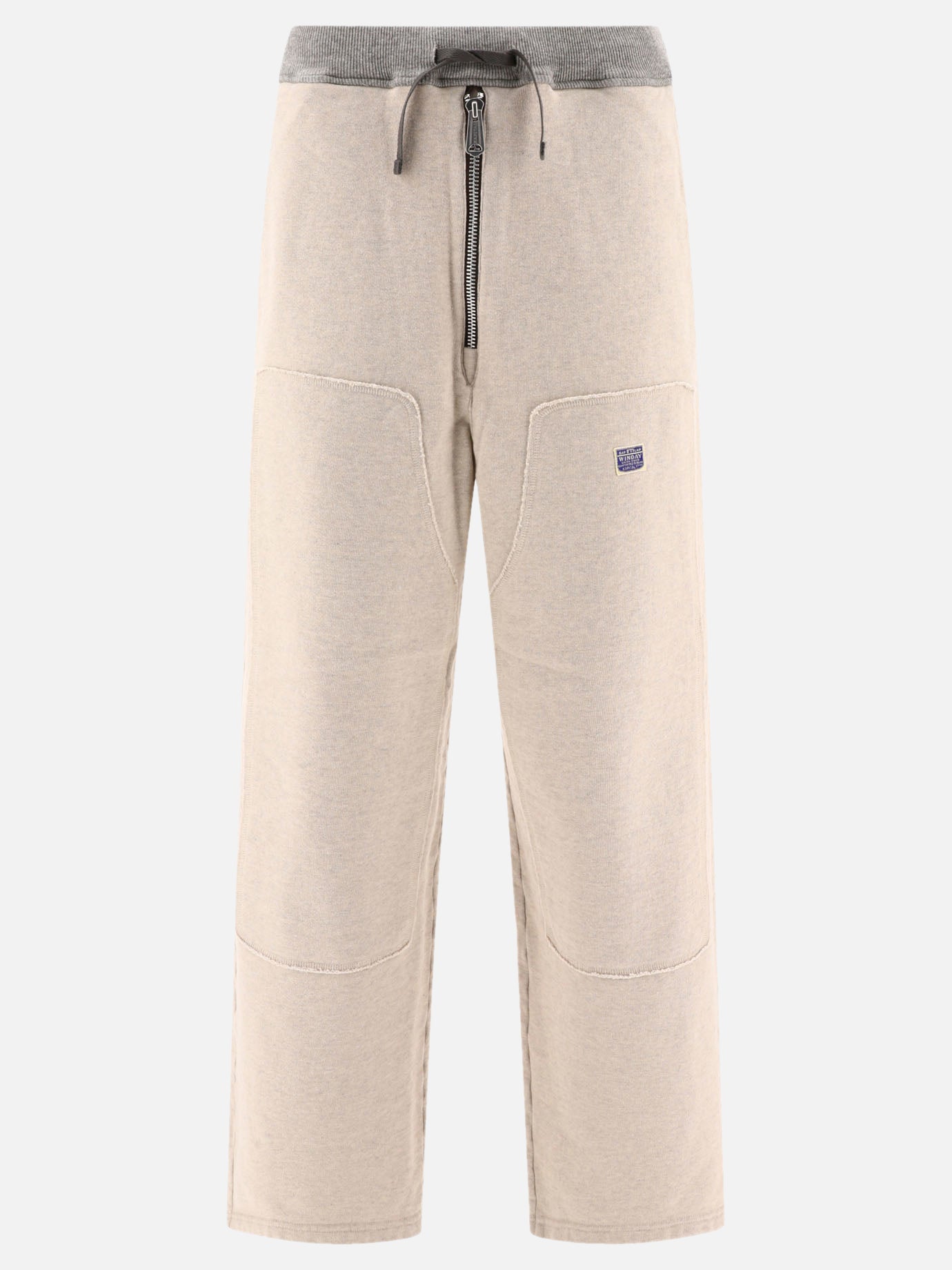 Sport trousers with zip