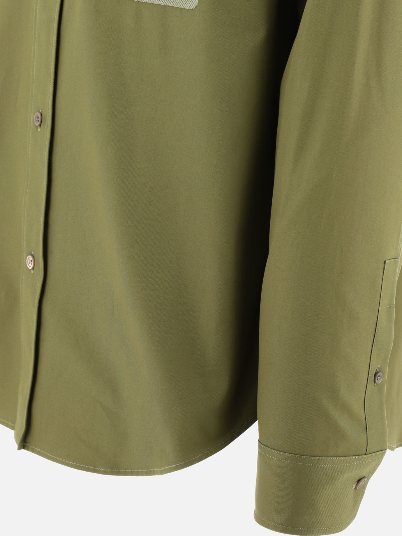 Casual shirts 95% cotton 5% polyester  Green - Loewe Men | PDP | VIETTI Online Store | Zoom-Modal_4
