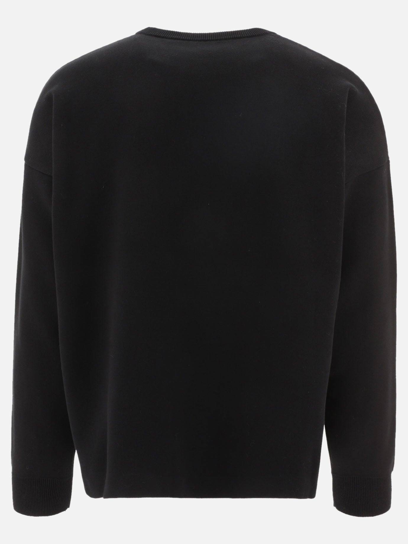 Crewneck sweaters 49% viscose 43% cotton 6% polyamide 2% elastane  Black - Loewe Men | PDP | VIETTI Online Store | Zoom-Modal_2
