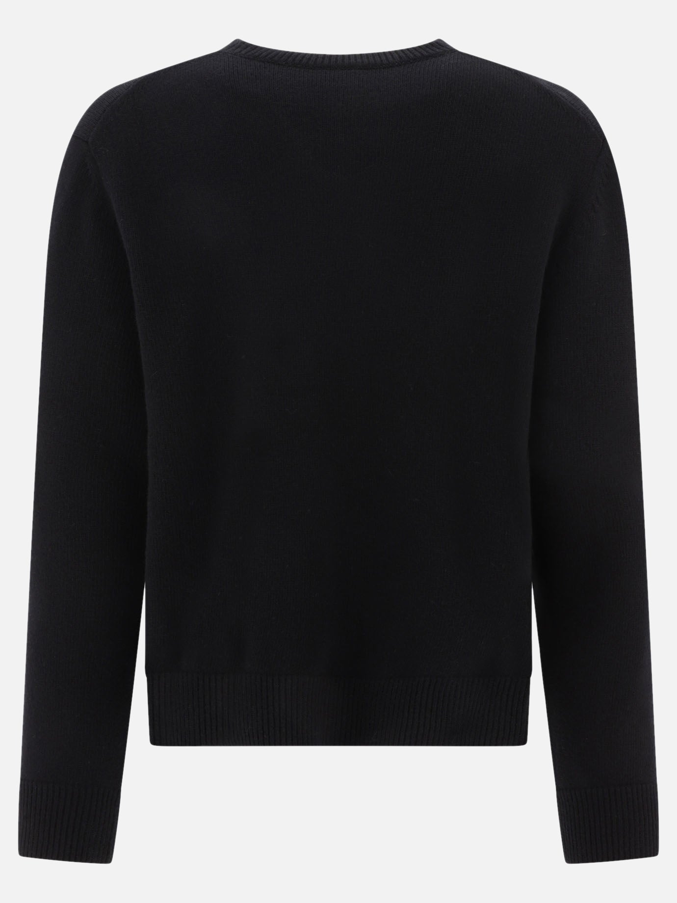 Crewneck sweaters 100% wool  Black - Loewe Men | PDP | VIETTI Online Store | Zoom-Modal_2

