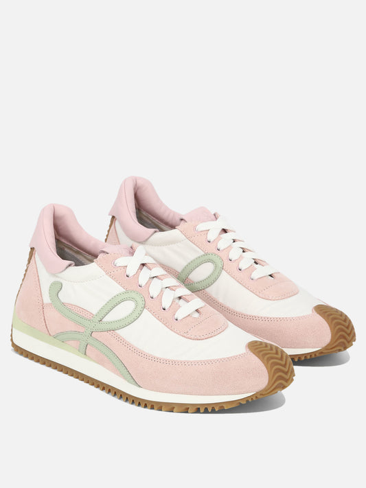 Low top sneakers 50% polyamide 50% leather - 100% rubber  Pink - Loewe Women | PLP | VIETTI Online Store | 2
