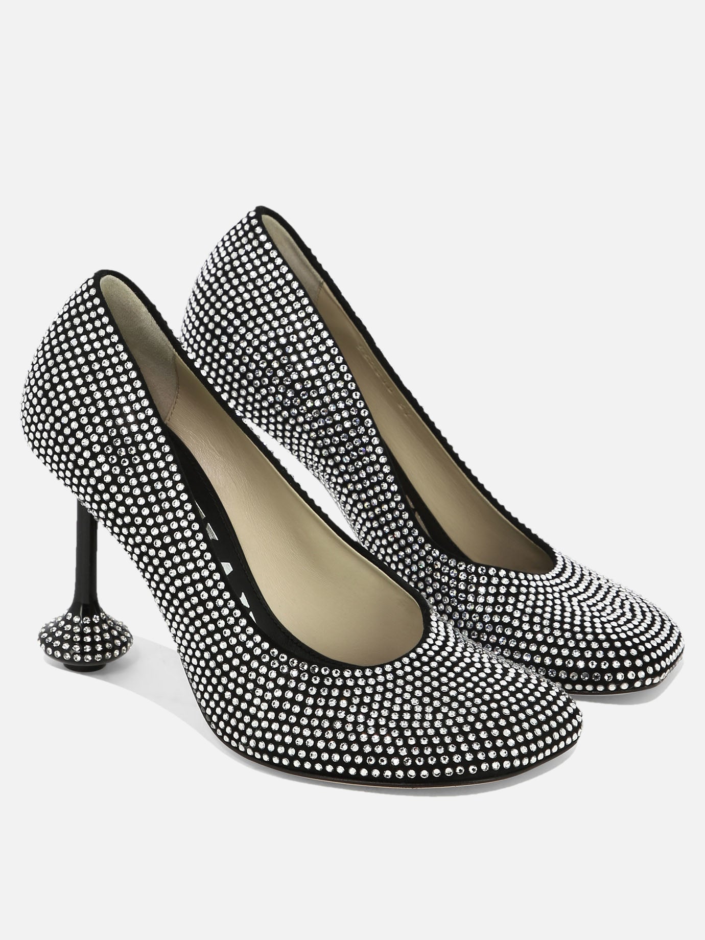 Pumps 100% leather - 100% rubber  Black - Loewe Women | PDP | VIETTI Online Store | thumbnail_2