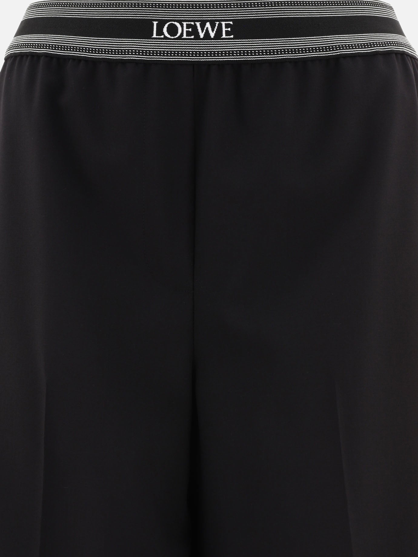 Leisure trousers 90% wool 5% polyamide 4% polyester 1% elastane  Black - Loewe Women | PDP | VIETTI Online Store | Zoom-Modal_3
