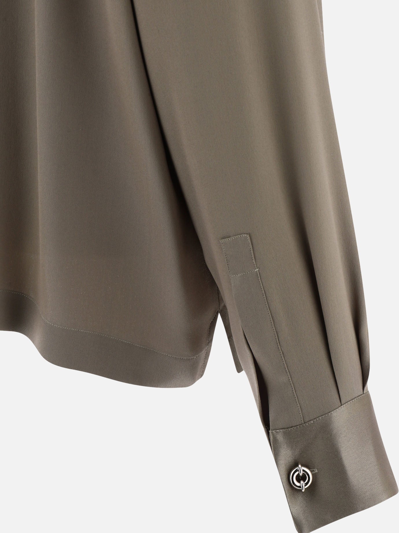 Casual shirts 90% silk 10% polyester  Green - Loewe Women | PDP | VIETTI Online Store | Zoom-Modal_4
