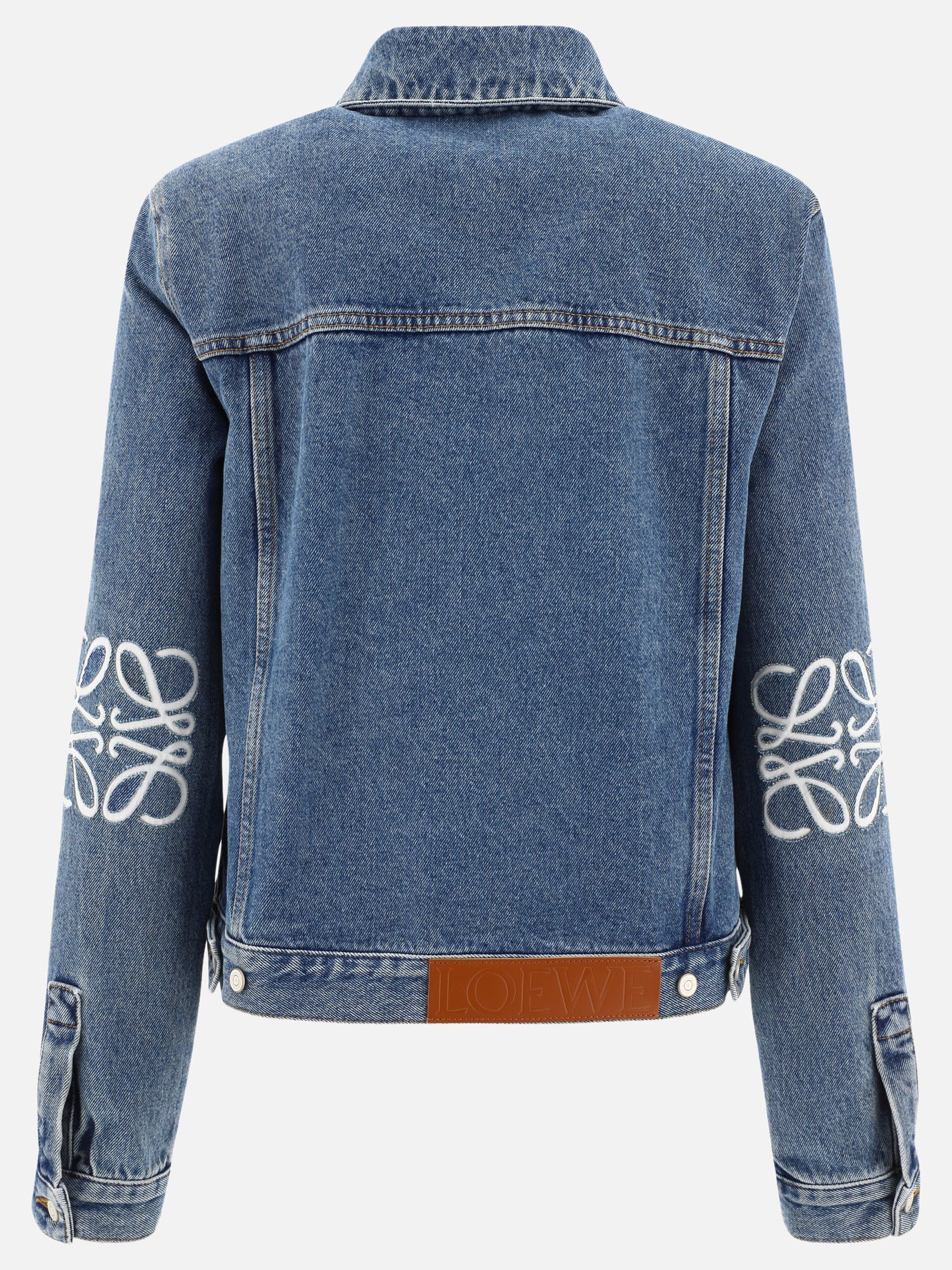 Denim jackets 100% cotton  Blue - Loewe Women | PDP | VIETTI Online Store | Zoom-Modal_2
