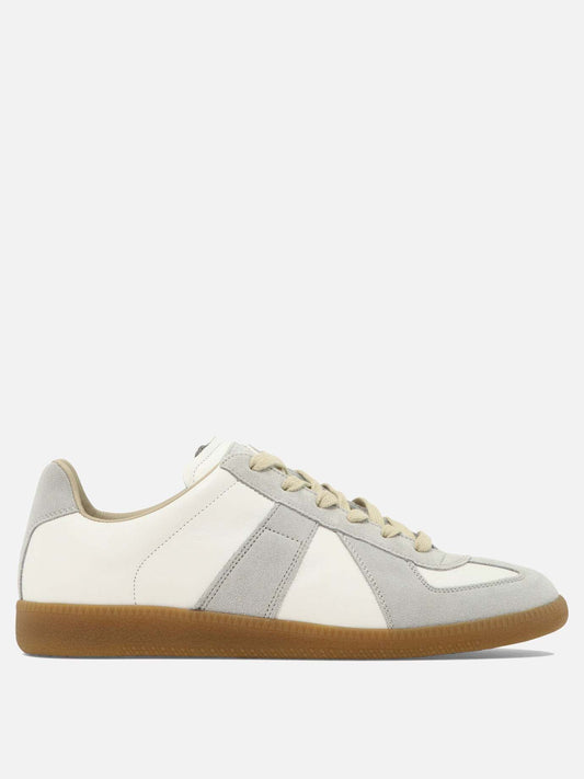 Low top sneakers 100% calf leather - 100% rubber  White - Maison Margiela Men | PLP | VIETTI Online Store 
