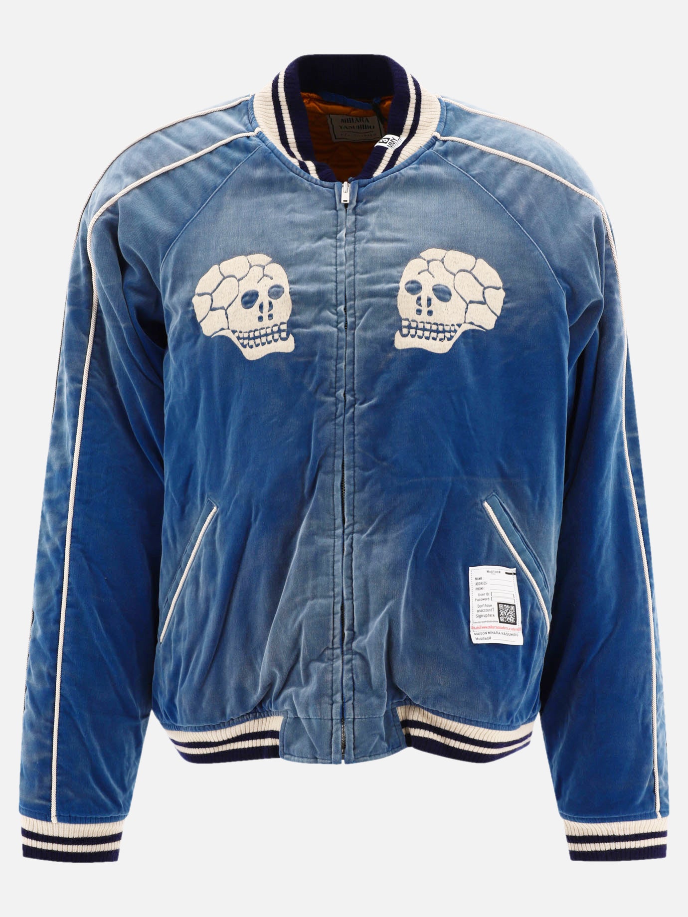 Bomber jackets 100% cotton  Blue - Maison Mihara Yasuhiro Men | PDP | VIETTI Online Store | Zoom-Modal

