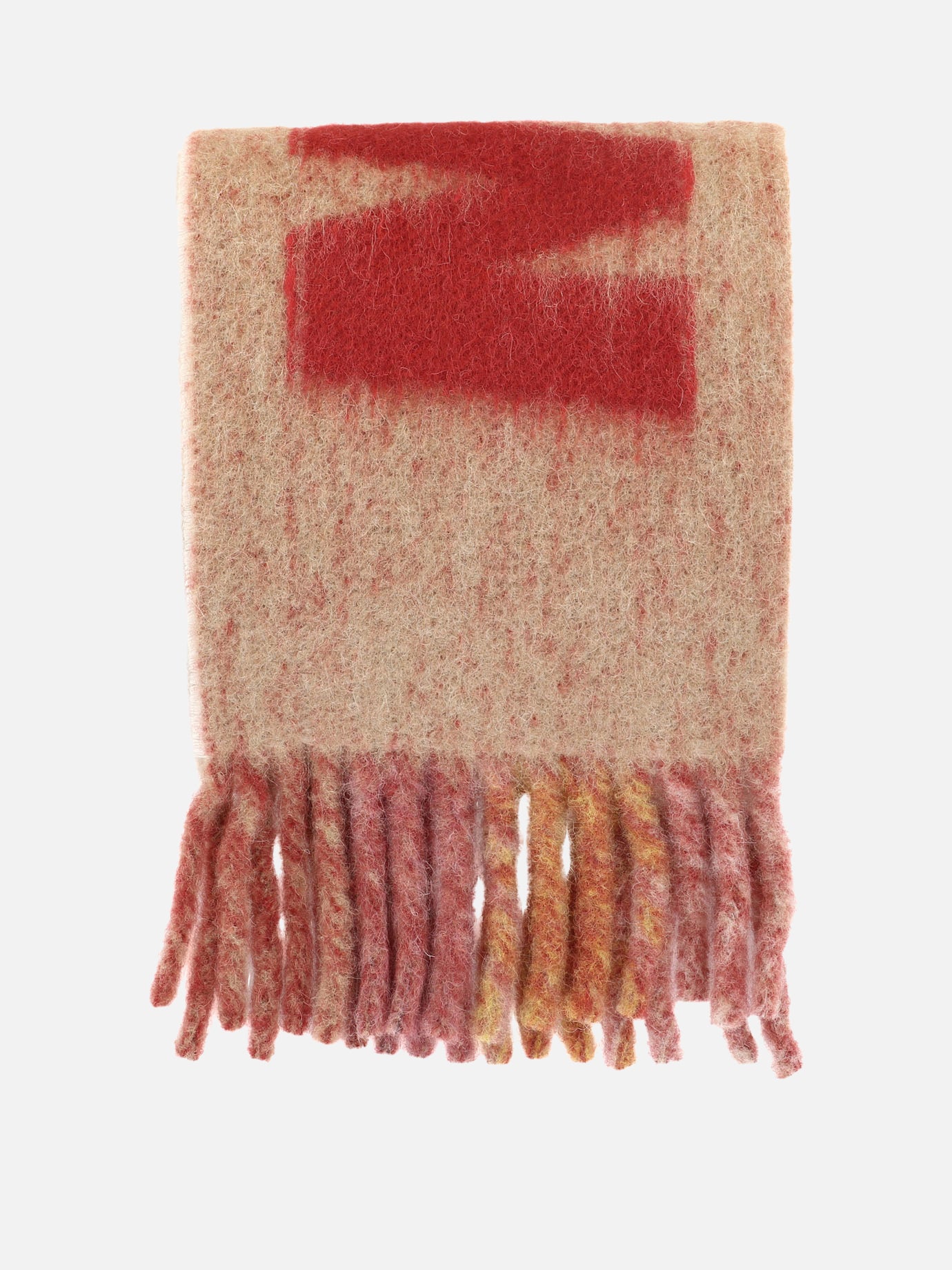 Fringed scarves 46% mohair 20% polyamide 17% mohair 17% alpaca  Beige - Marni Women | PDP | VIETTI Online Store | thumbnail