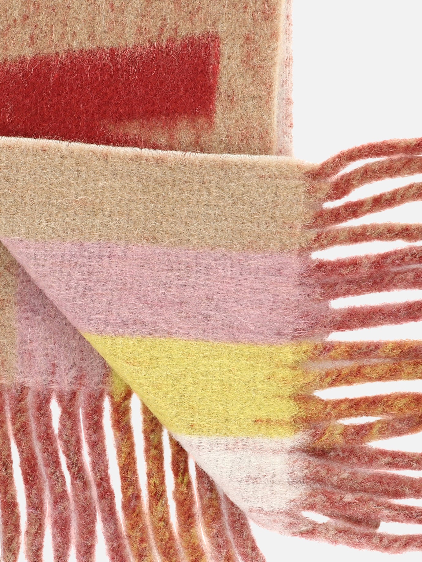 Fringed scarves 46% mohair 20% polyamide 17% mohair 17% alpaca  Beige - Marni Women | PDP | VIETTI Online Store | thumbnail_2