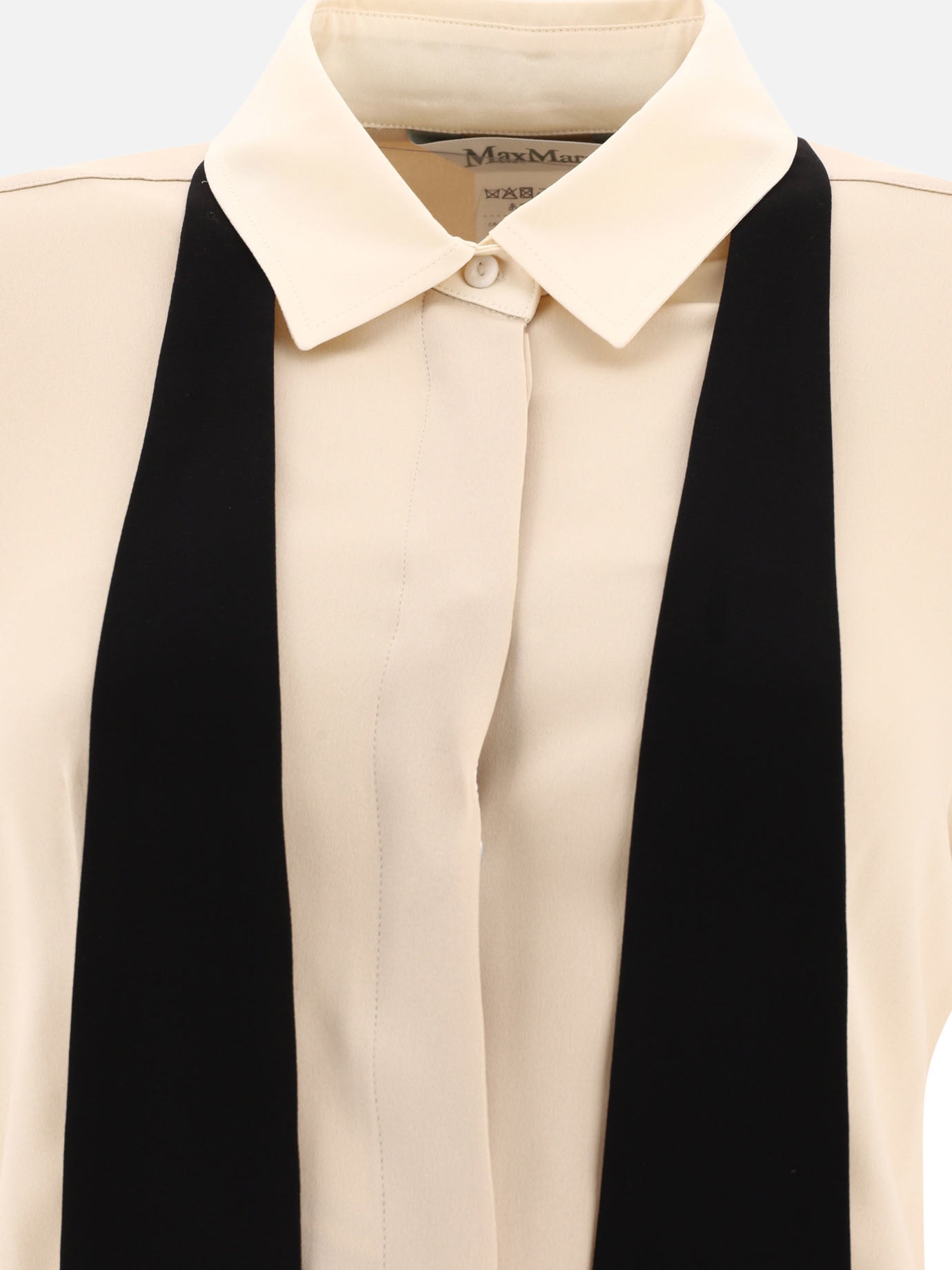 Casual shirts 100% silk  Beige - Max Mara Women | PDP | VIETTI Online Store | thumbnail_3