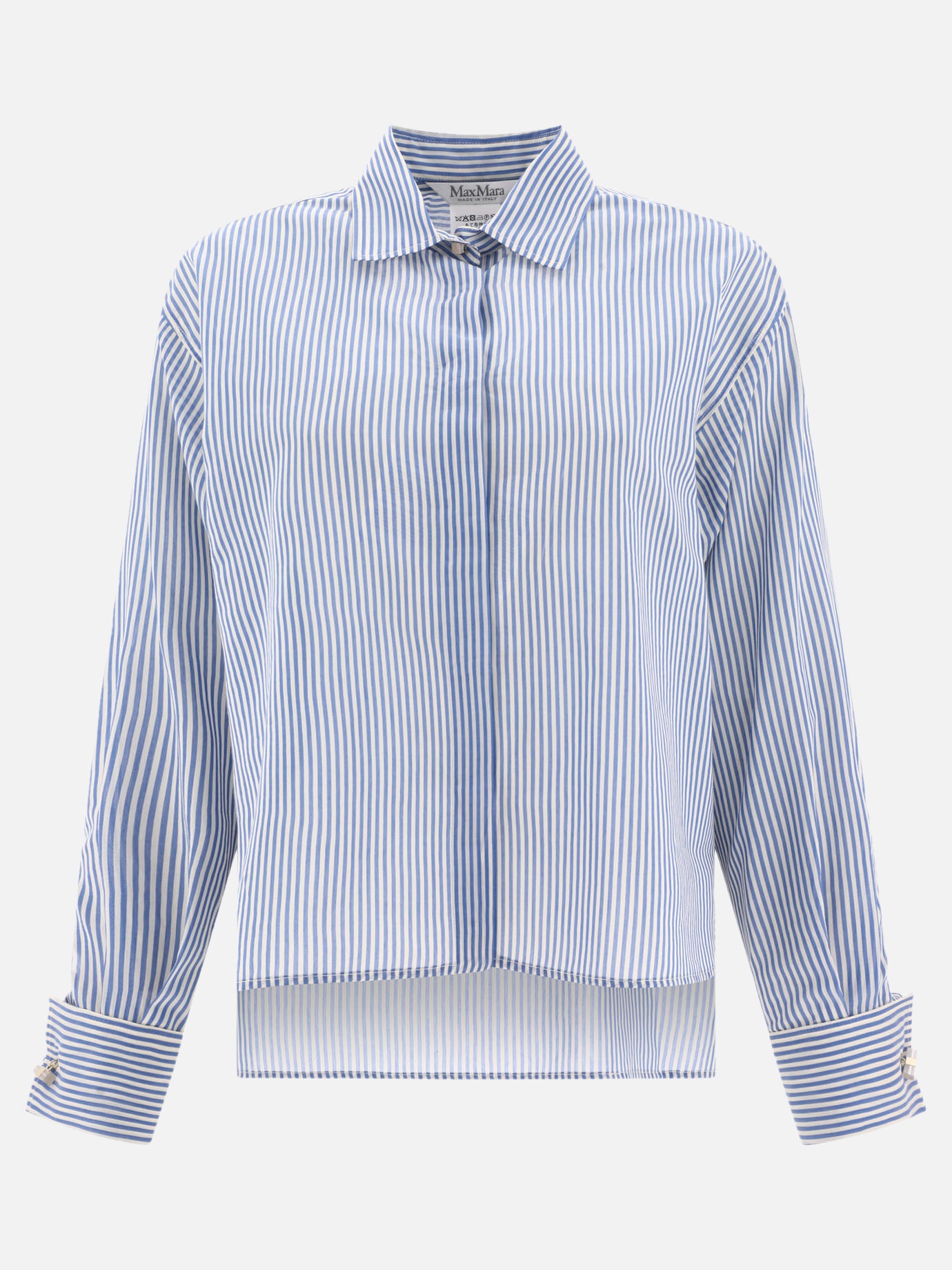Casual shirts 2411111111600  Light blue - Max Mara Women | PDP | VIETTI Online Store | Zoom-Modal
