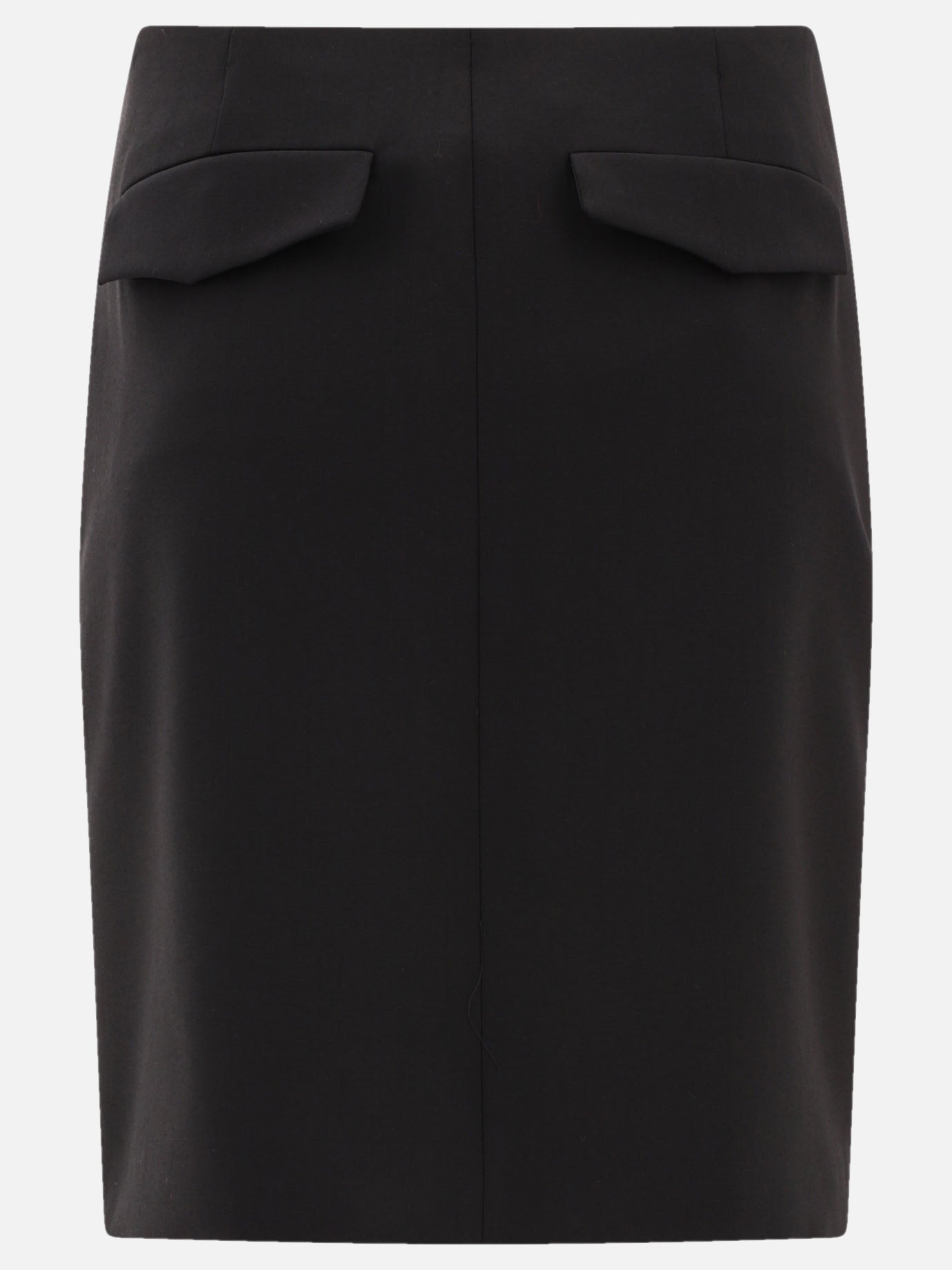 Miniskirts 100% virgin wool  Black - Max Mara Sportmax Women | PDP | VIETTI Online Store | Zoom-Modal_2
