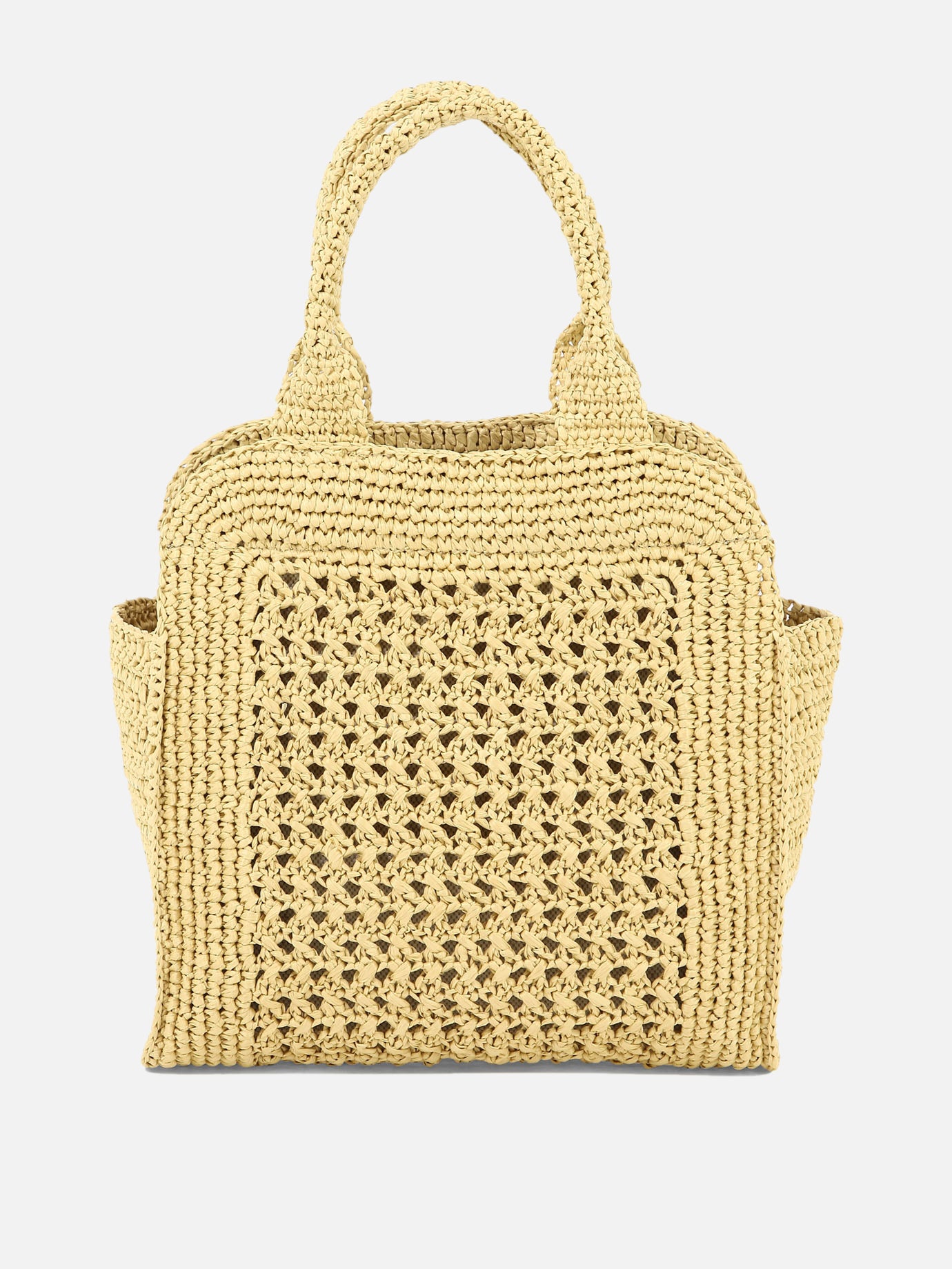 Small bags 100% palm leaves  Beige - Miu Miu Women | PDP | VIETTI Online Store | thumbnail_3