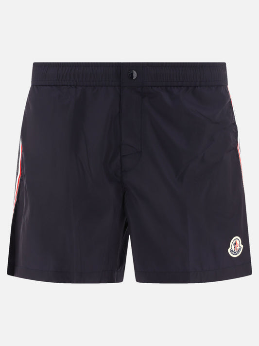 Swim shorts Logo  Blue - Moncler Men | PDP | VIETTI Online Store 
