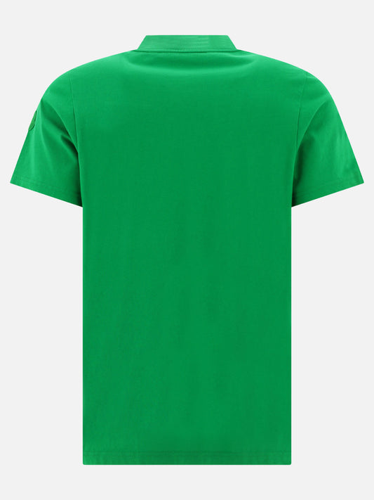 Crewneck t-shirts 100% cotton  Green - Moncler Men | PLP | VIETTI Online Store | 2
